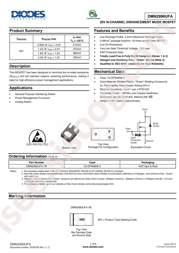 DMN2990UFA-7B