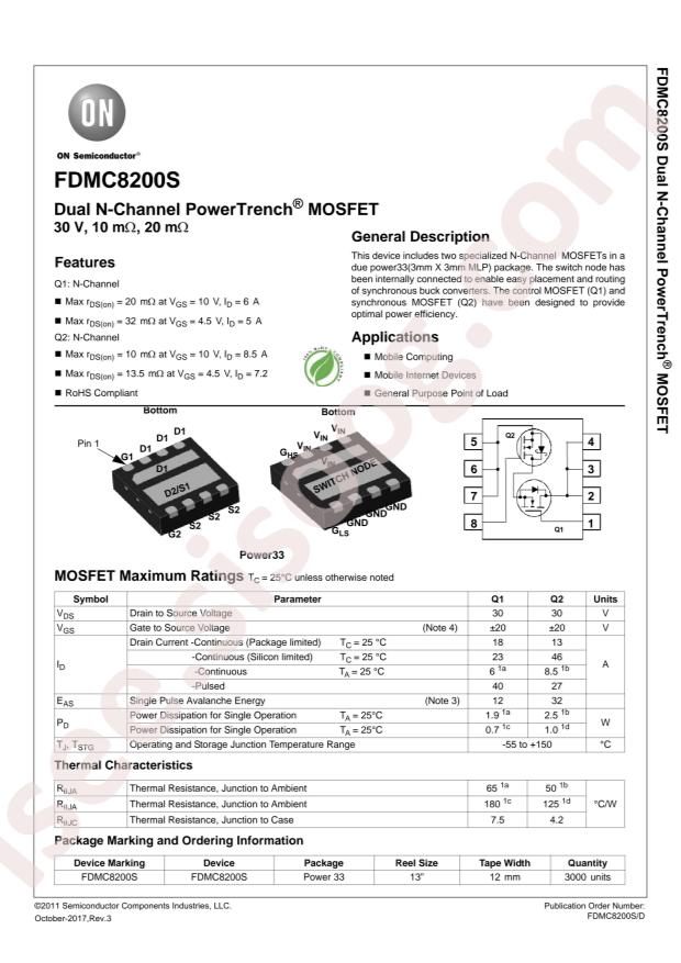 FDMC8200S