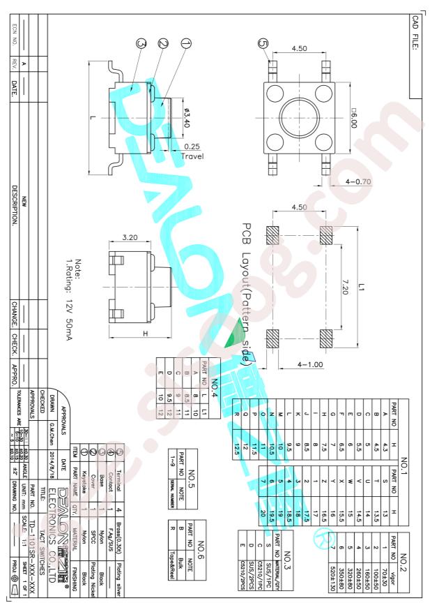 TD-1101SR-8.0H-160