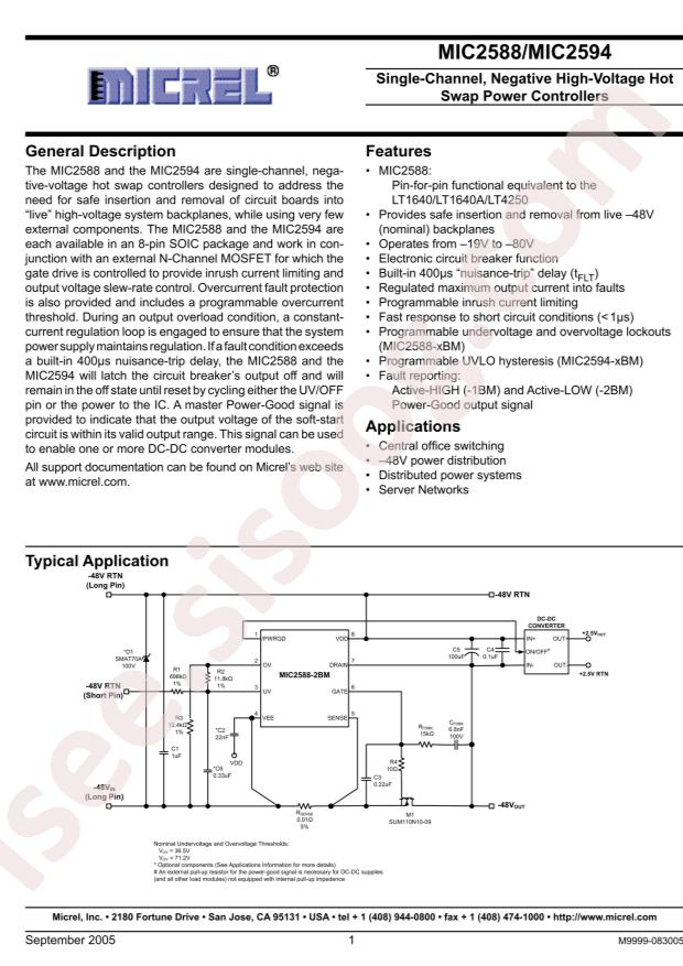 MIC2588-2YM