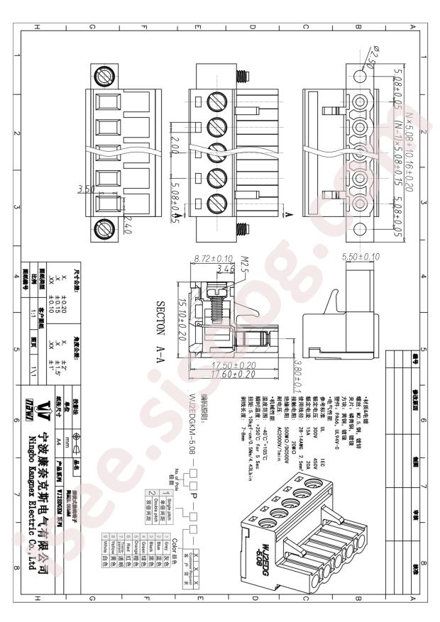 WJ2EDGKM-5.08-13P