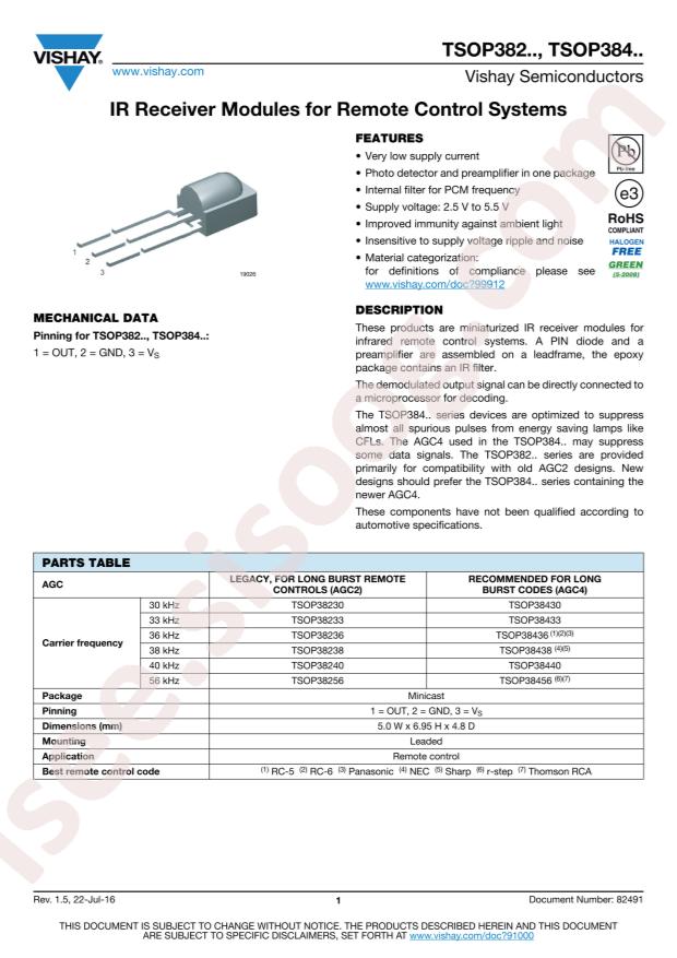 TSOP38438