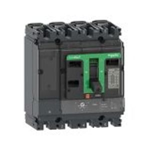 کلید اتوماتیک اشنایدر 100 آمپر 4 پل 36 کیلو آمپر قابل تنظیم حرارتی- ثابت مغناطیسی C10F4TM100