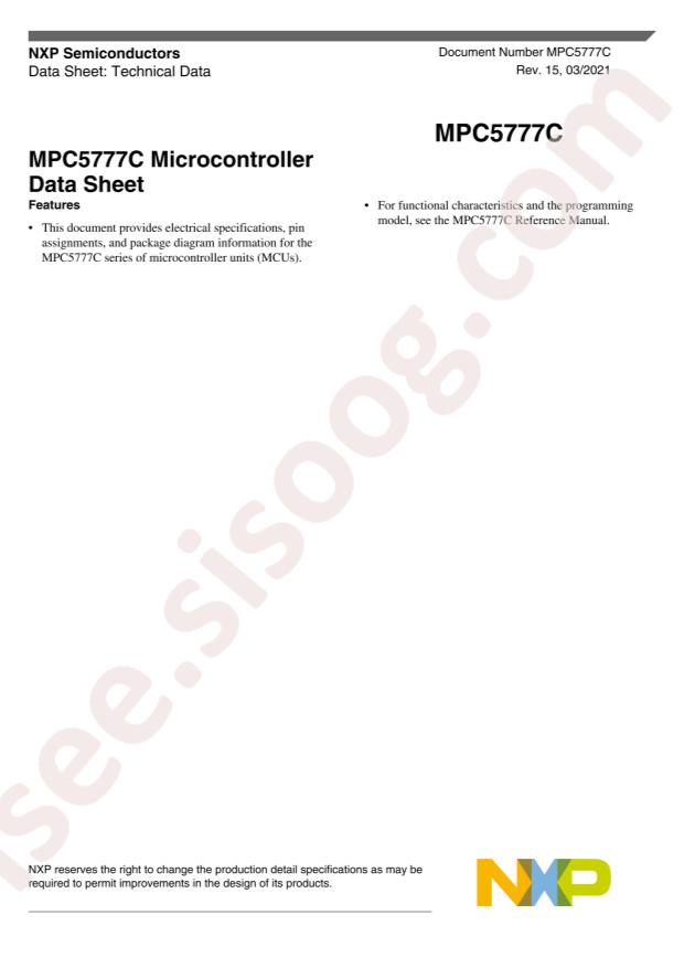 SPC5777CK3MME3