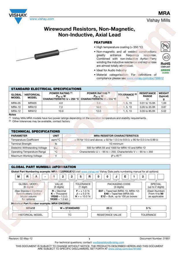 MRA-1215R00FE12