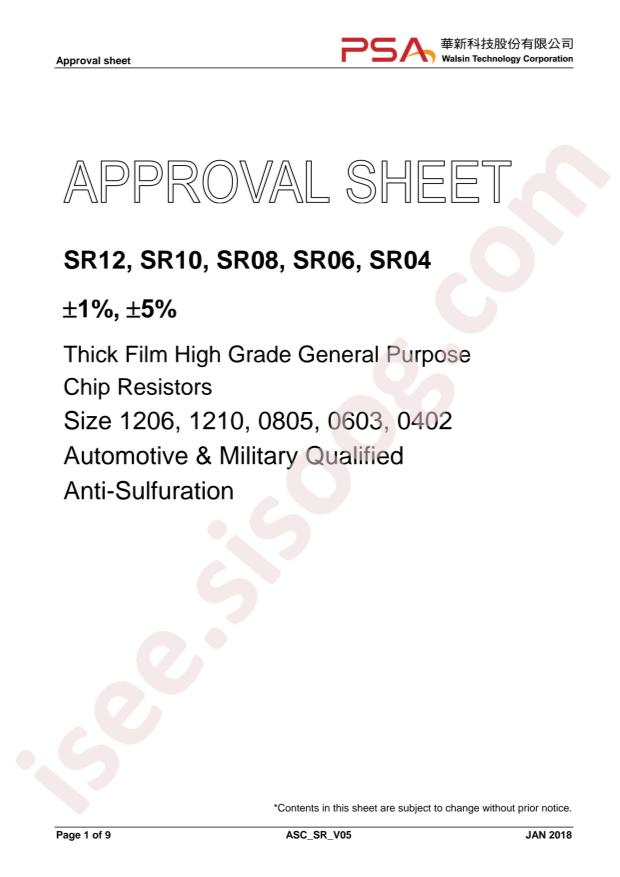 Walsin SR06X4702FTL