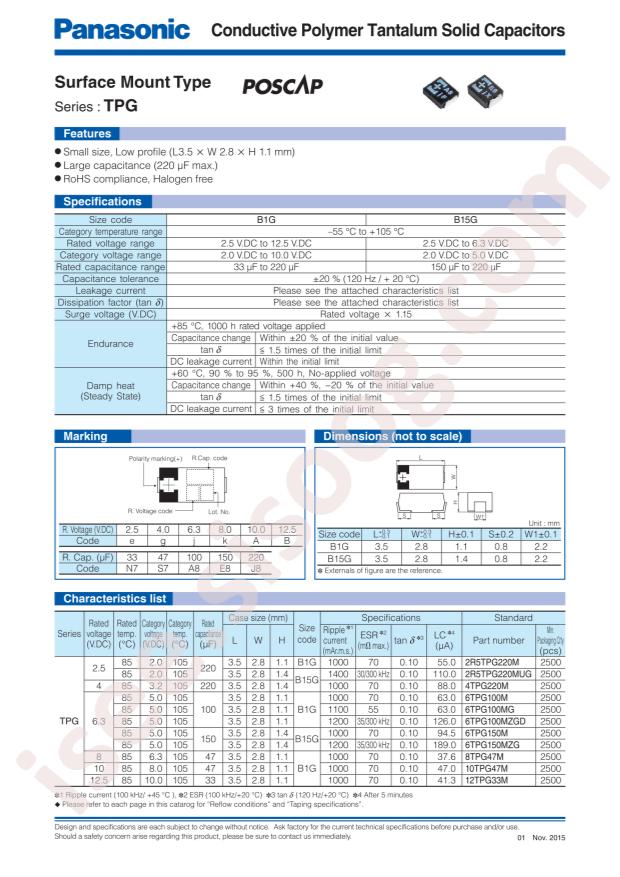 6TPG150MZG