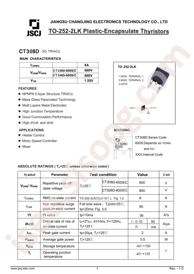 CT308D-600S