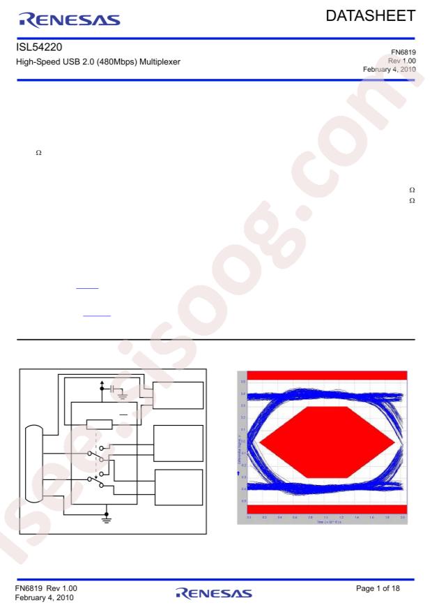 ISL54220IRTZ-T