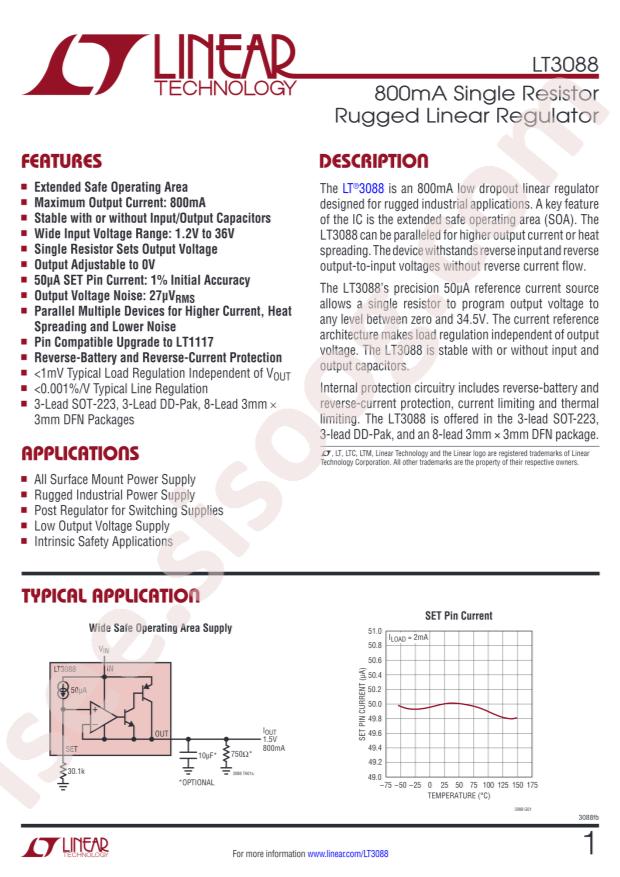 LT3088EST#PBF