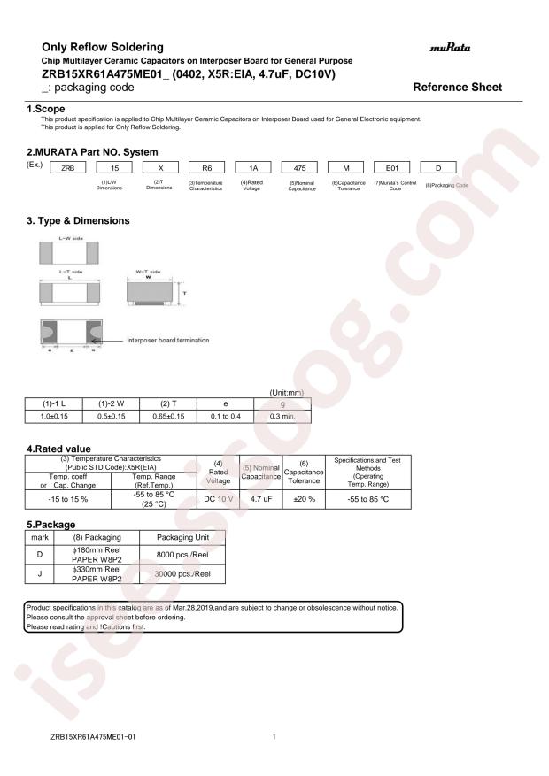 ZRB15XR61A475ME01D