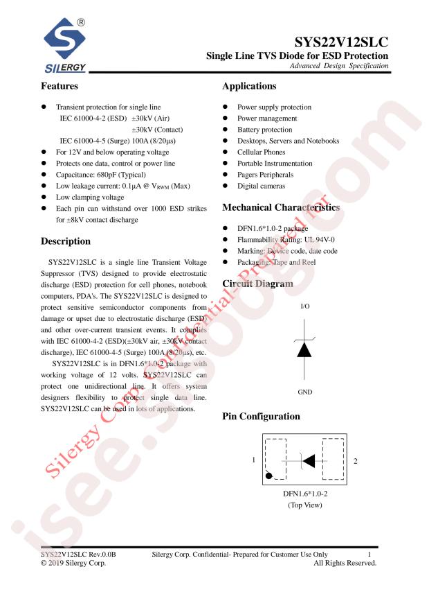 SYS22V12SLC