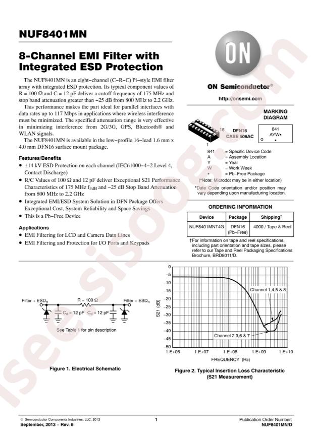 NUF8401MNT4G