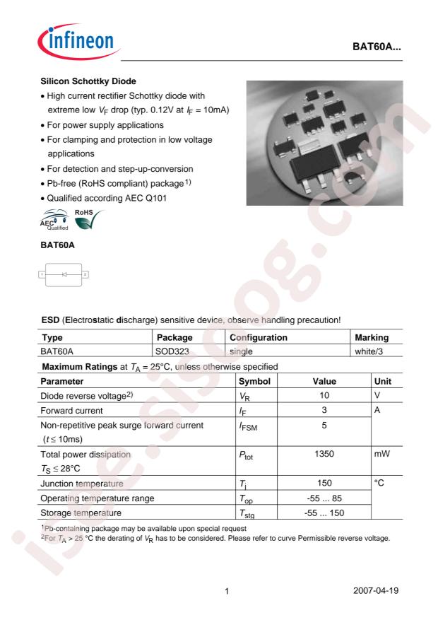 BAT60A E6327