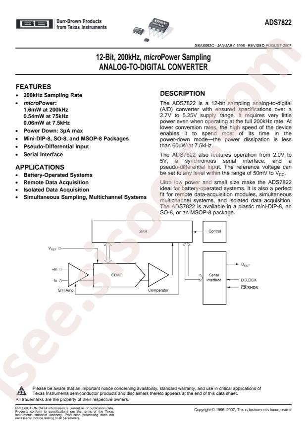 ADS7822U