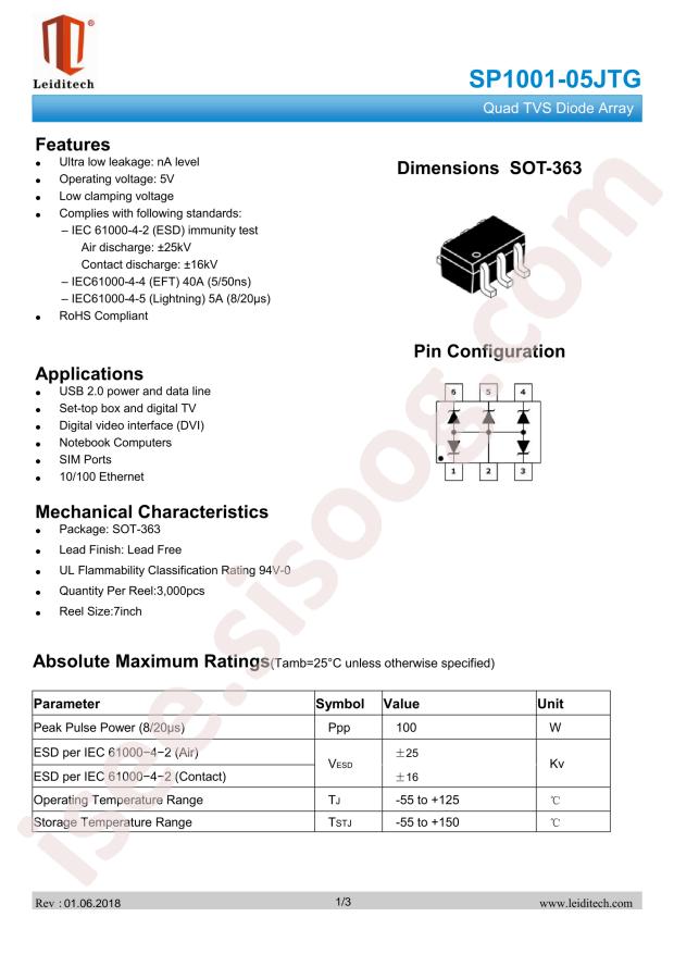 SP1001-05JTG