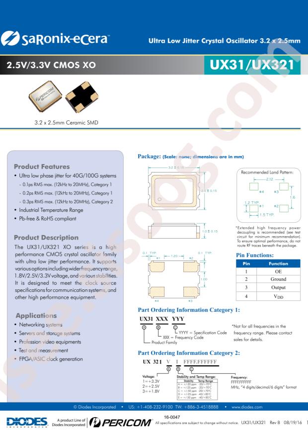 UX31C50002