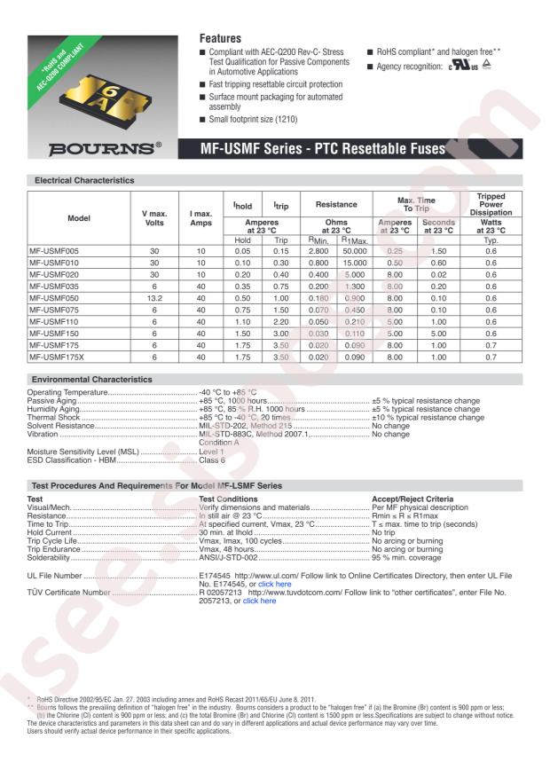 MF-USMF050-2