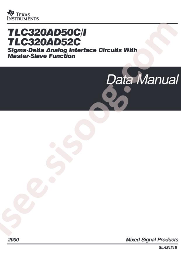 TLC320AD50IDW
