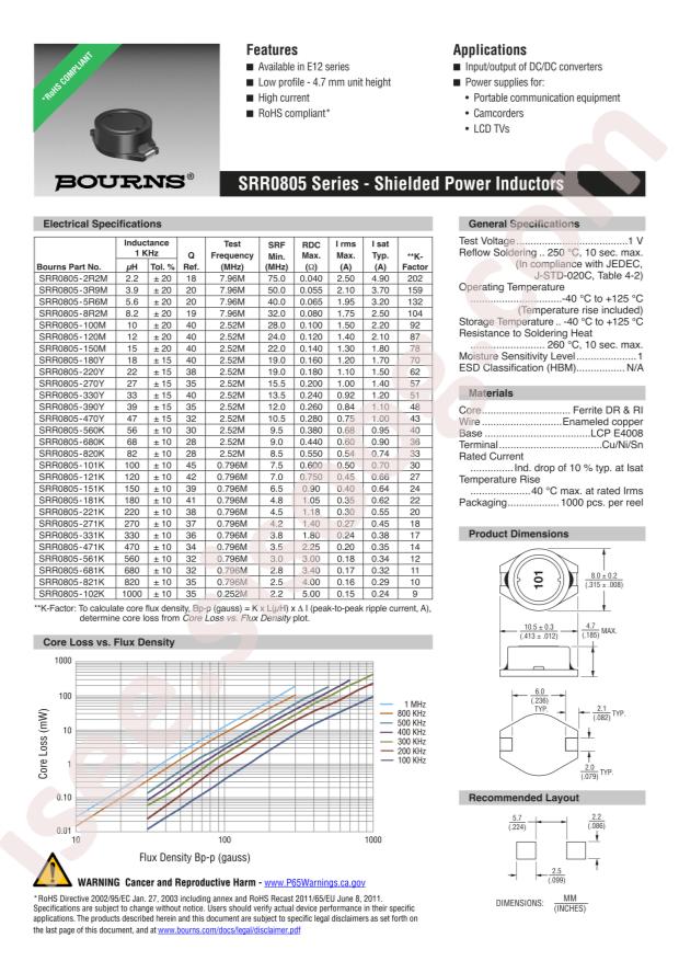 SRR0805-820K