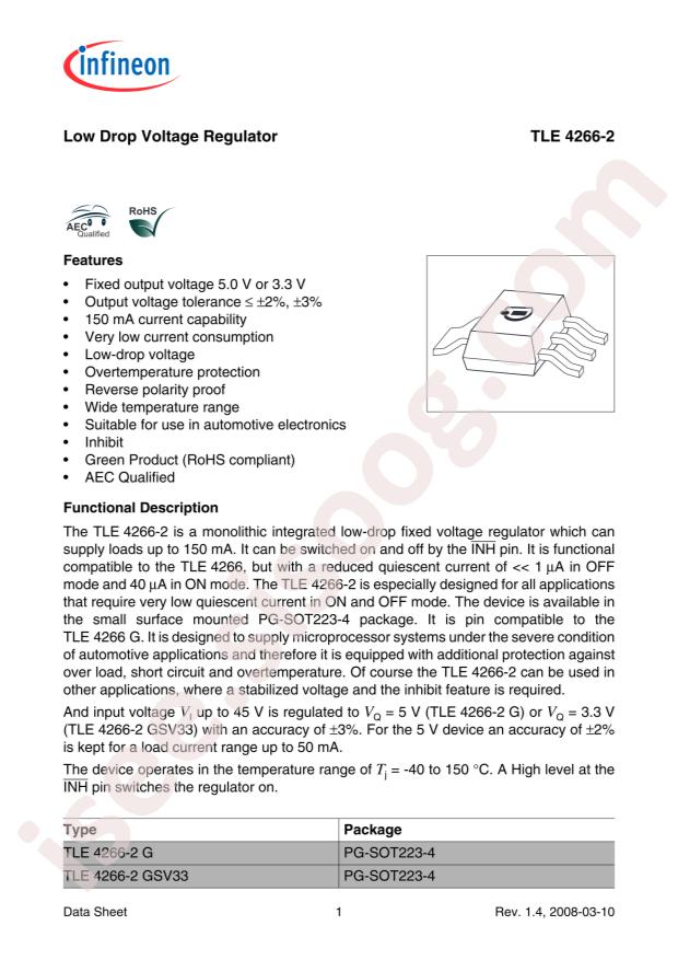 TLE42662GSV33HTMA2