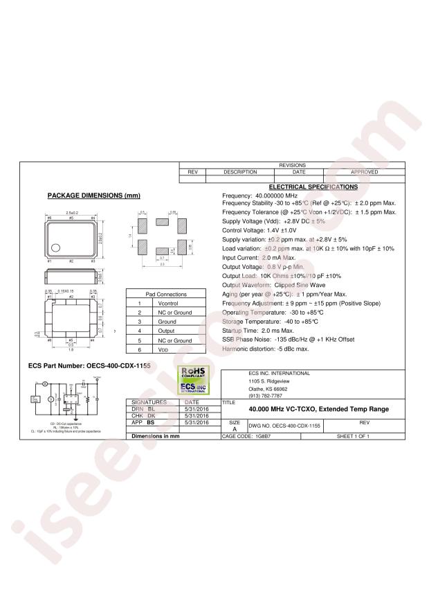 OECS-400-CDX-1155