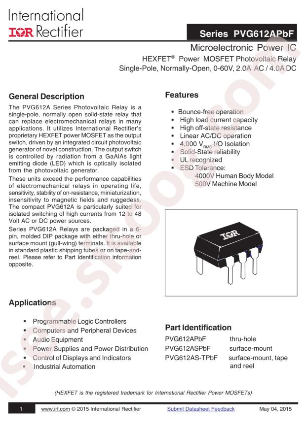 PVG612ASPBF