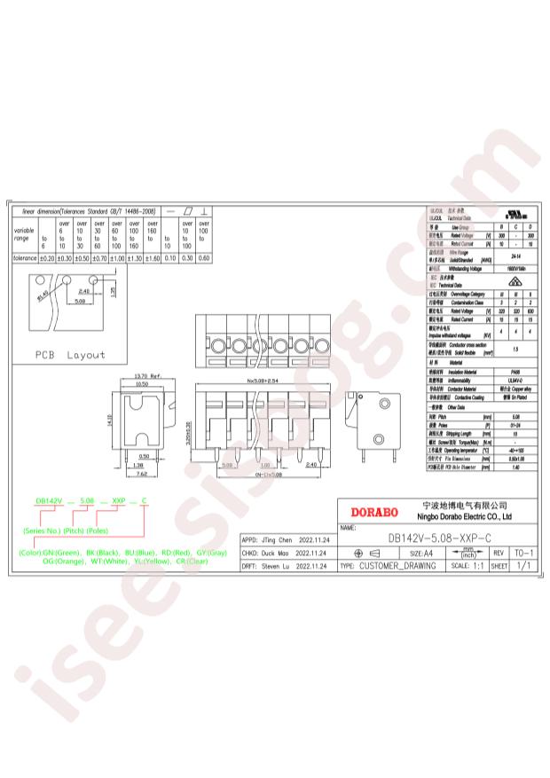 DB142V-5.08-3P-GN