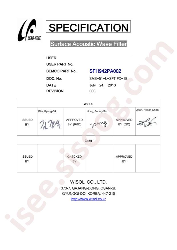 SFH942PA002