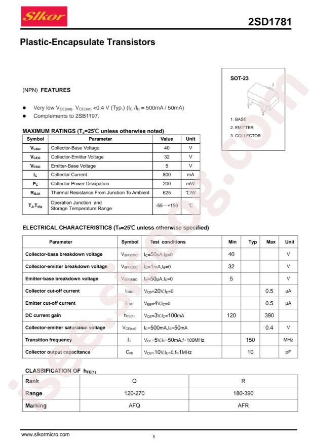 2SD1781R