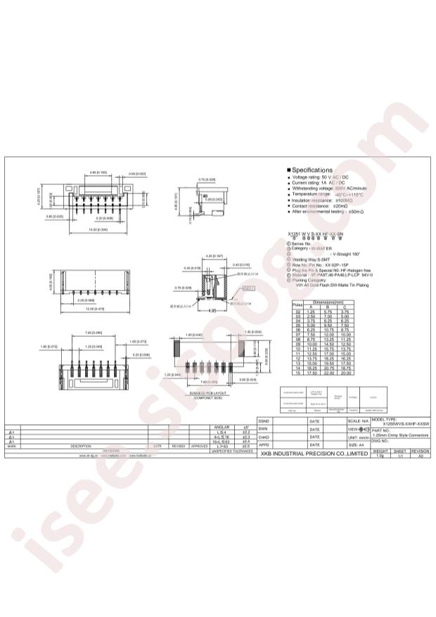 X1251WVS-10HF-LPSW