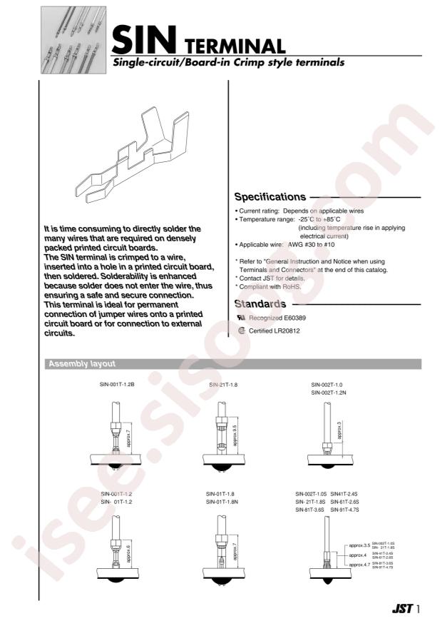 SIN-002T-1.0S