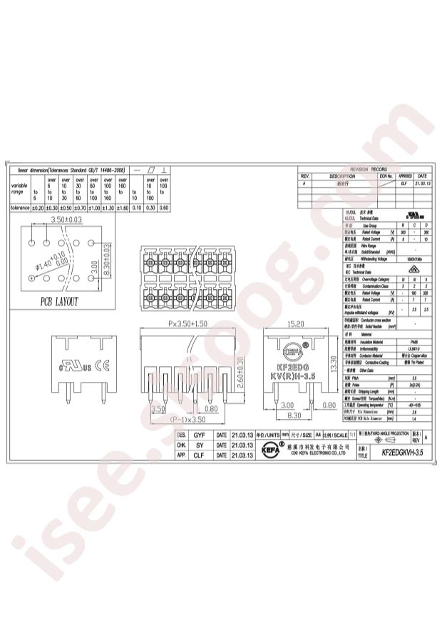 KF2EDGKVH-3.5-2*4P