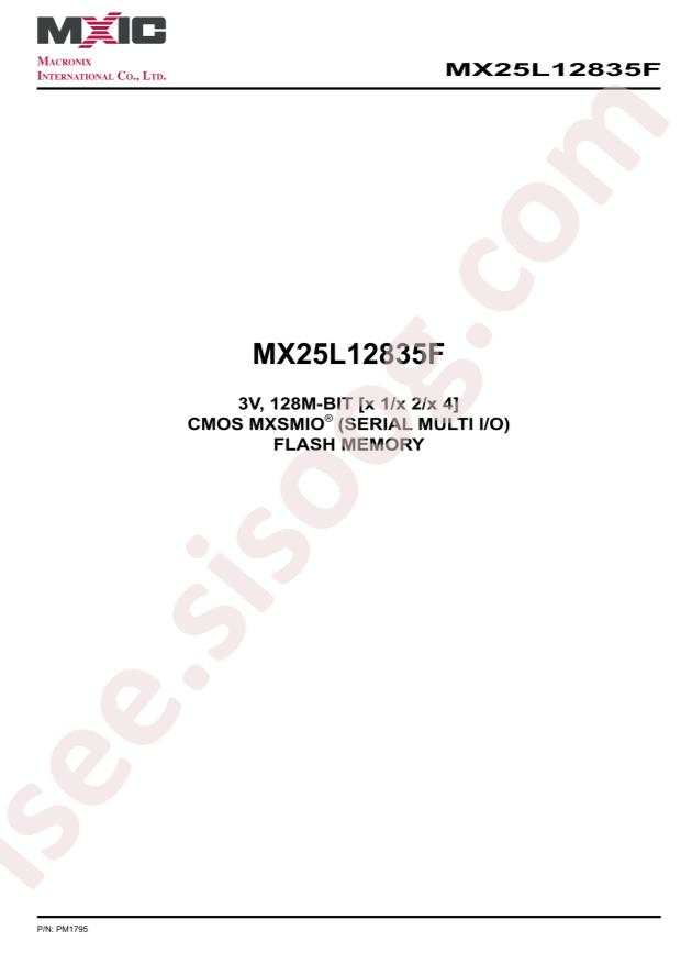 MX25L12835FZ2I-10G
