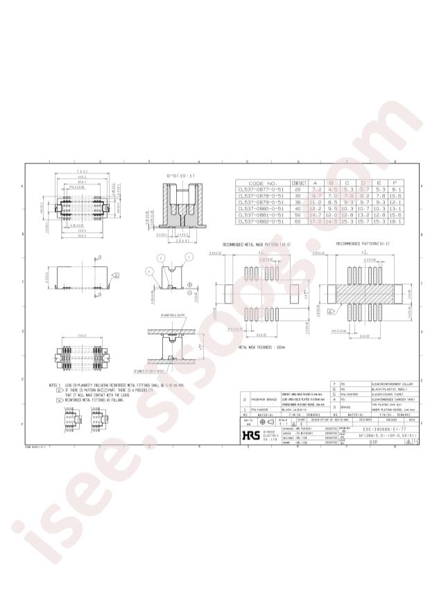 DF12NB(5.0)-60DP-0.5V(51)