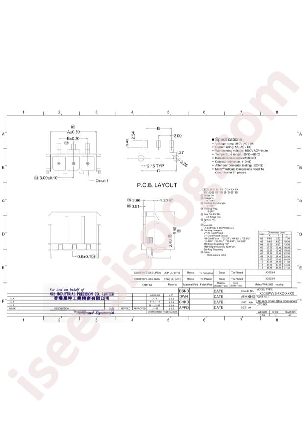 X3025WVS-02C-LPSW