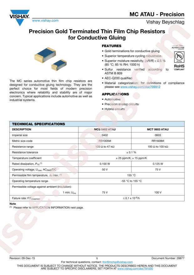 MCS0402UD1022BE000