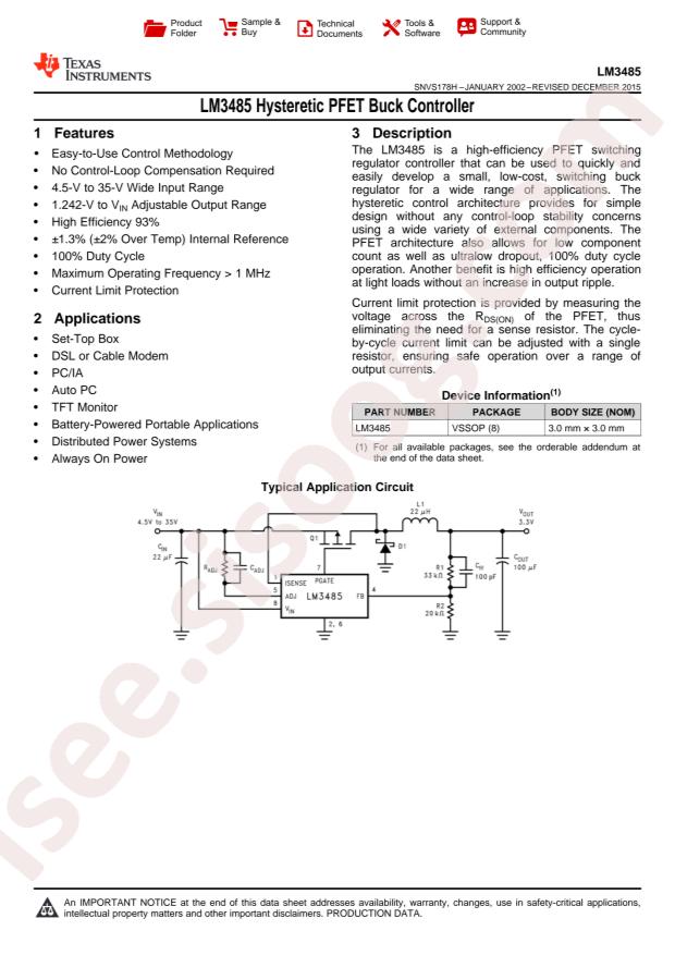 LM3485MMX/NOPB