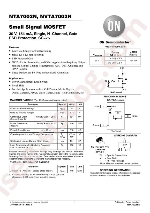 NTA7002NT1G