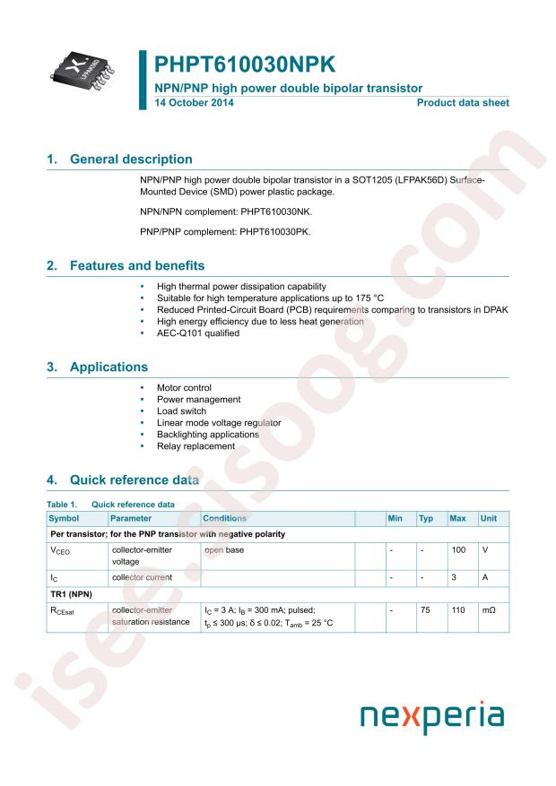PHPT610030NPKX