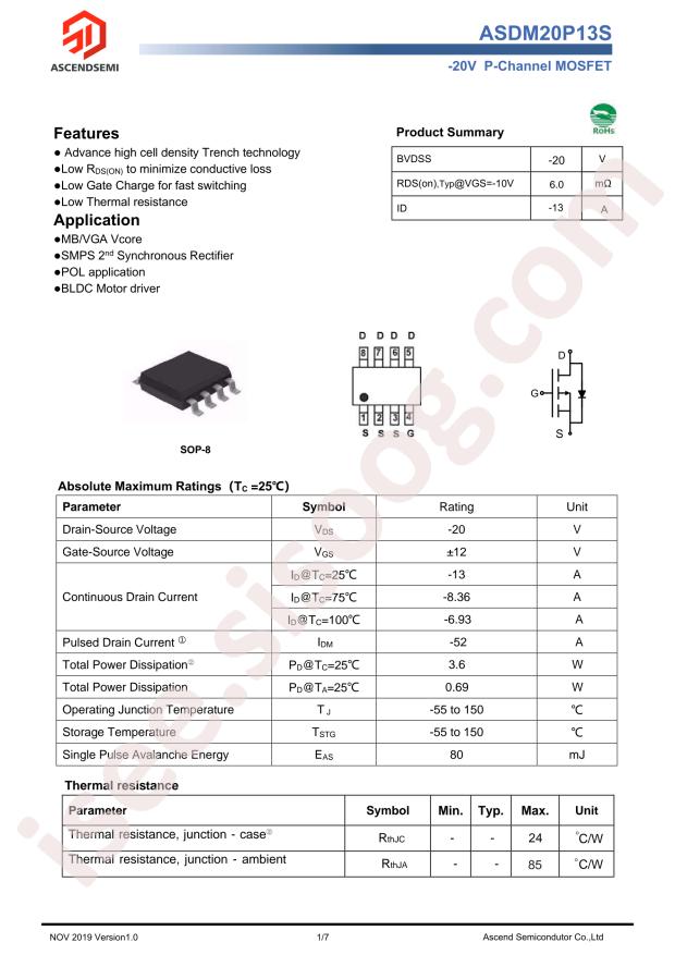 ASDM20P13S-R