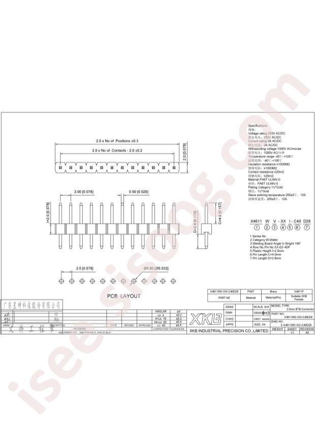 X4611WV-30I-C40D28