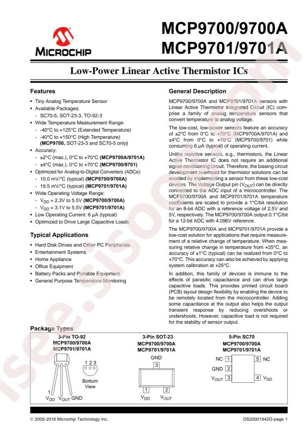 MCP9700T-E/LT