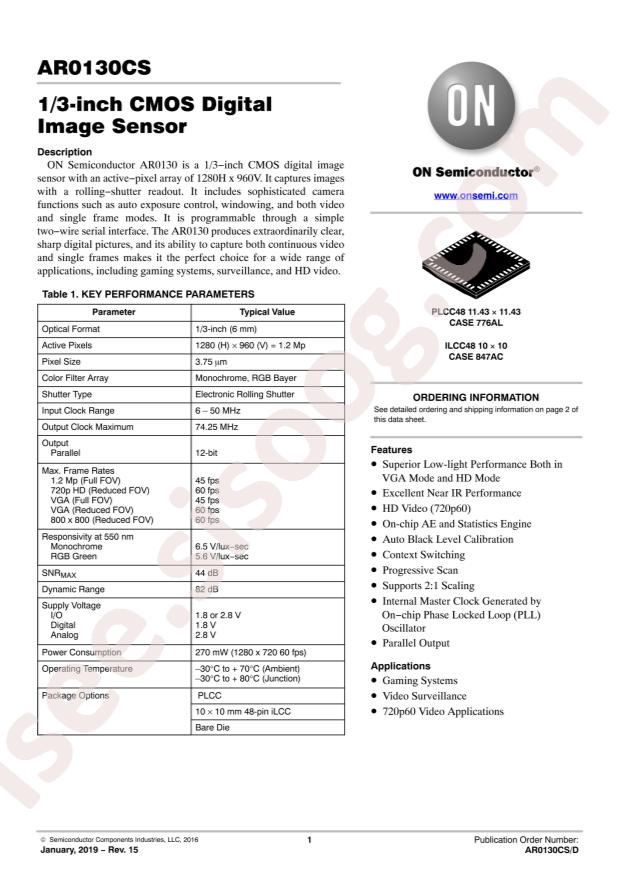 AR0130CSSM00SPCA0-DPBR