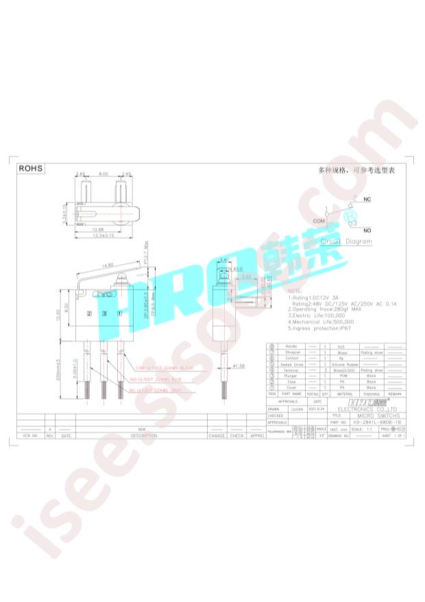 K9-2841L-6WDB-1B