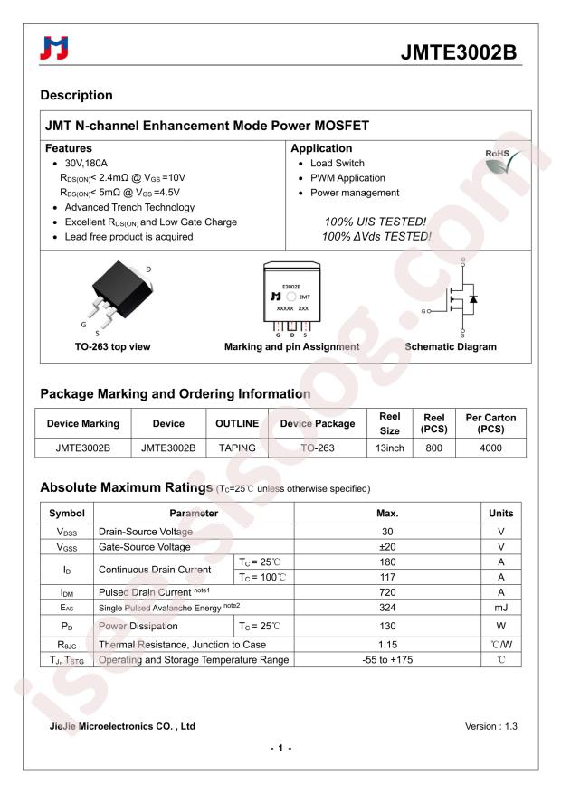 JMTE3002B