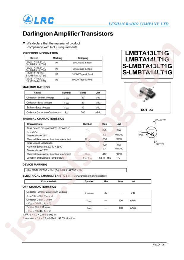 LMBTA14LT1G