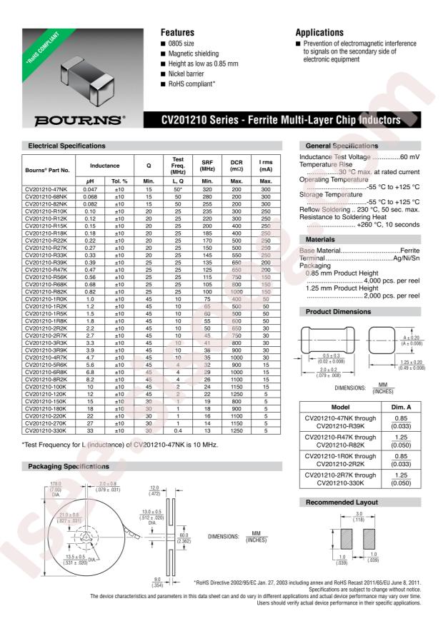 CV201210-2R2K