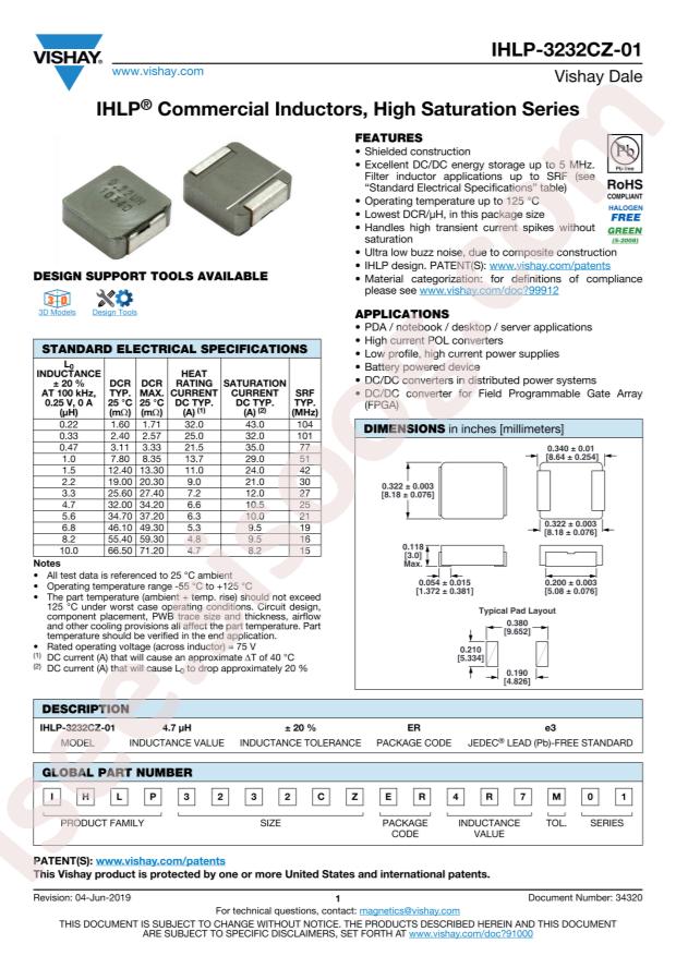 IHLP3232CZER100M01