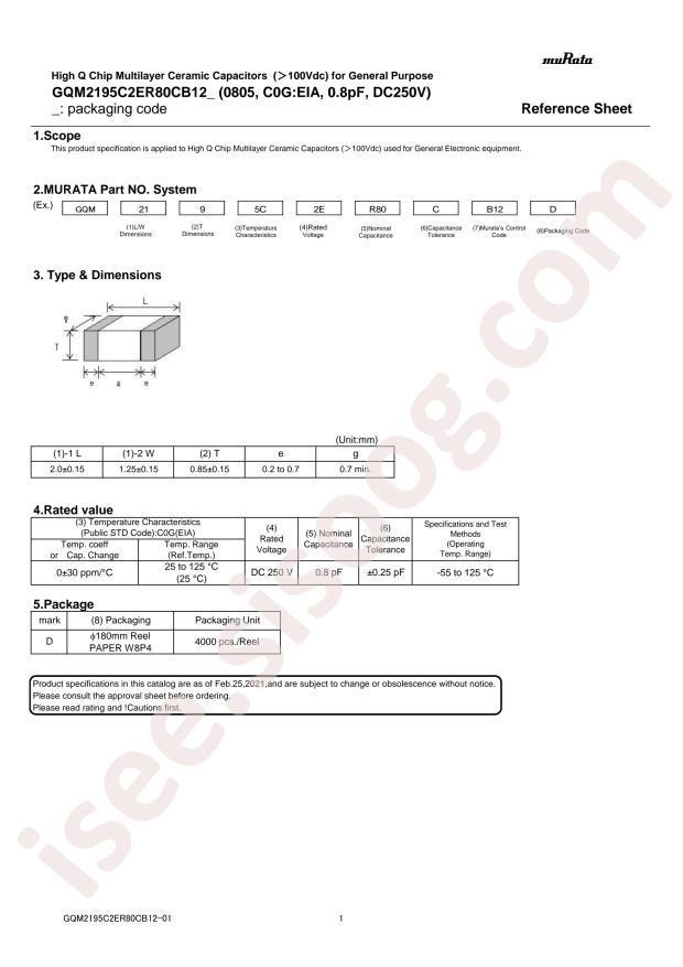GQM2195C2ER80CB12D